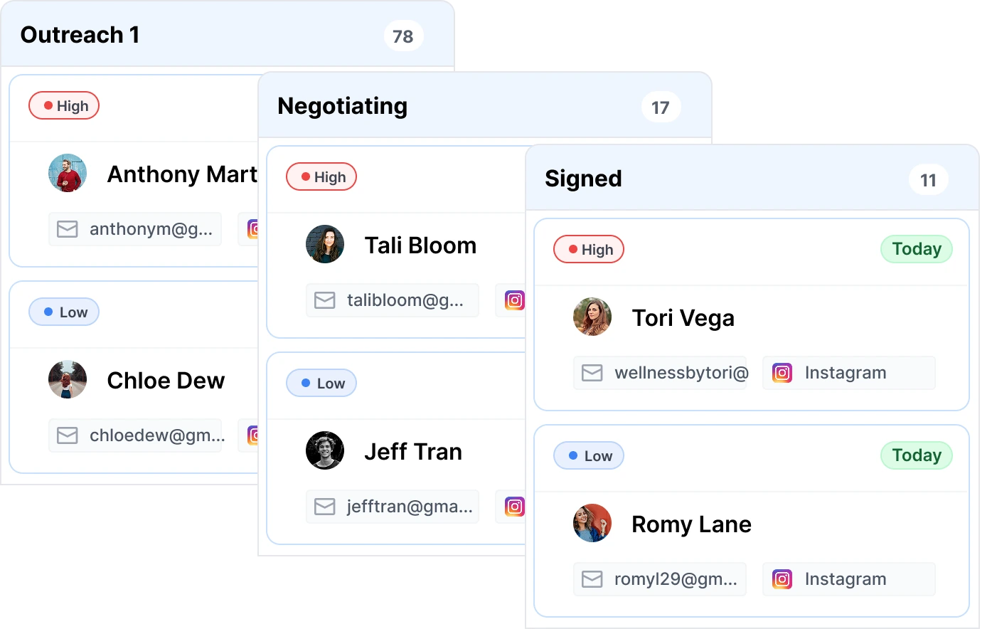 Manage Your Outreach Pipeline