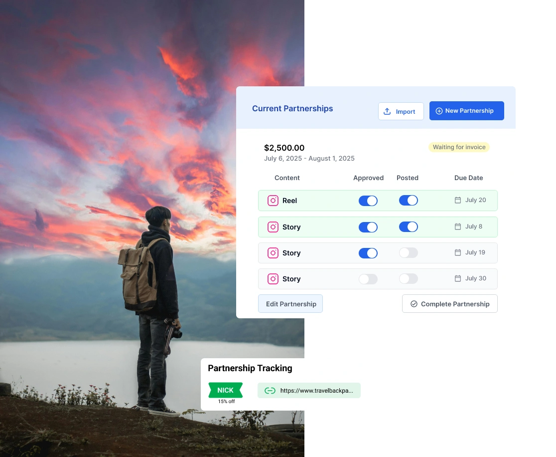 See All Influencer Data in One Place